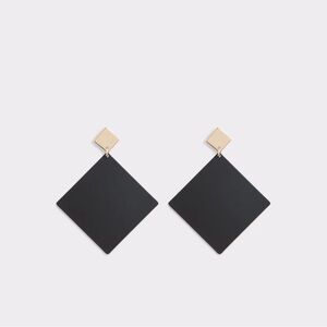 Aldo Black and Gold Diamond Earrings